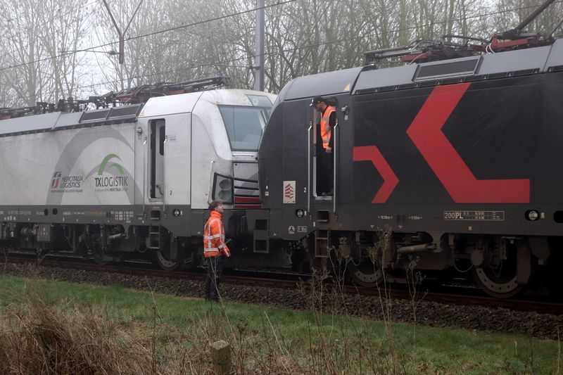 TXL goederentrein gestrand in Zevenaar 